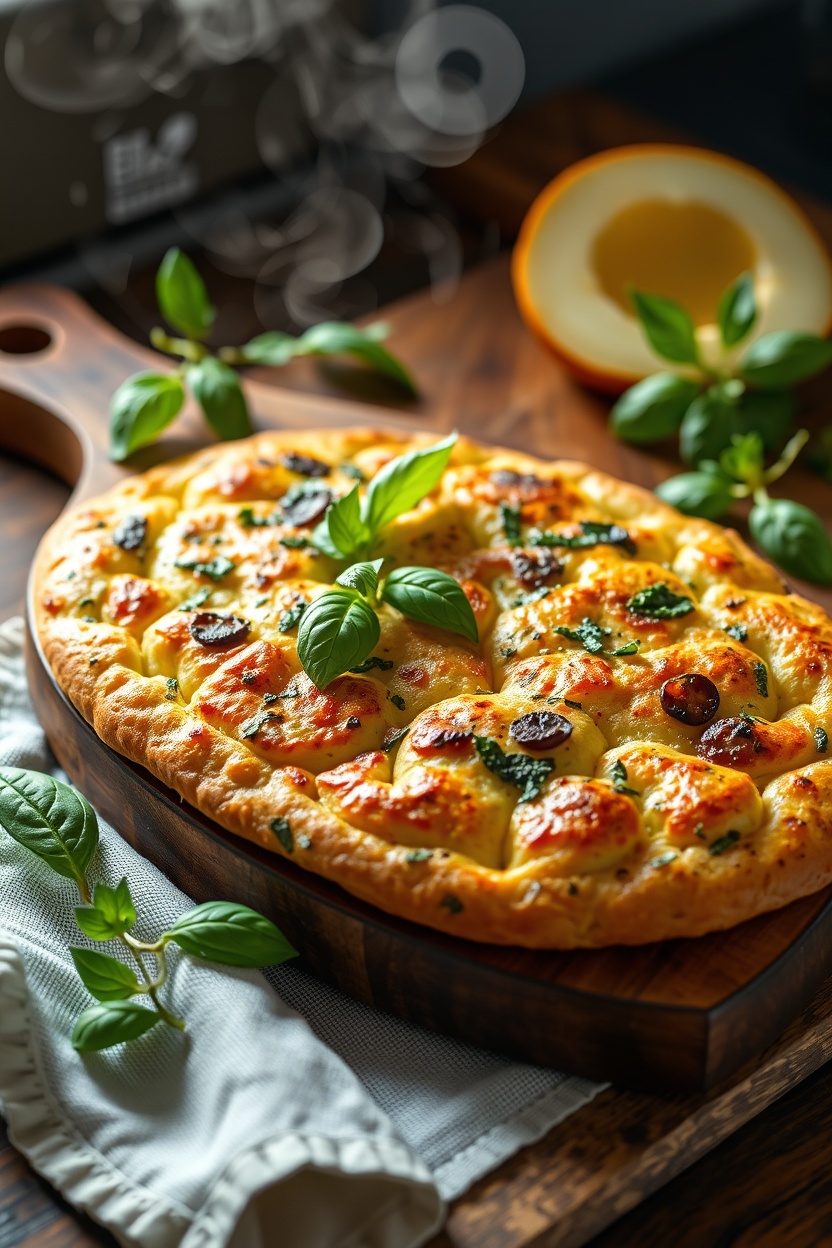 Focaccia de Abobrinha