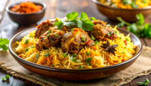Arroz com Frango e Nozes - Blog Alhocomalecrim