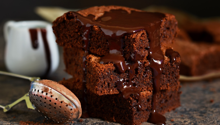 Brownie de Chocolate Clássico - Blog Alhocomalecrim