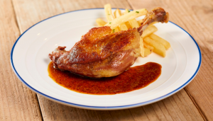 Pato Confit com Vinho Tinto - Blog Alhocomalecrim