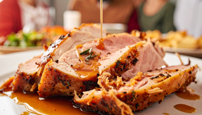 Pernil com Mel de Cana - Blog Alhocomalecrim