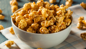 Pipoca doce caramelizada - Blog Alhocomalecrim