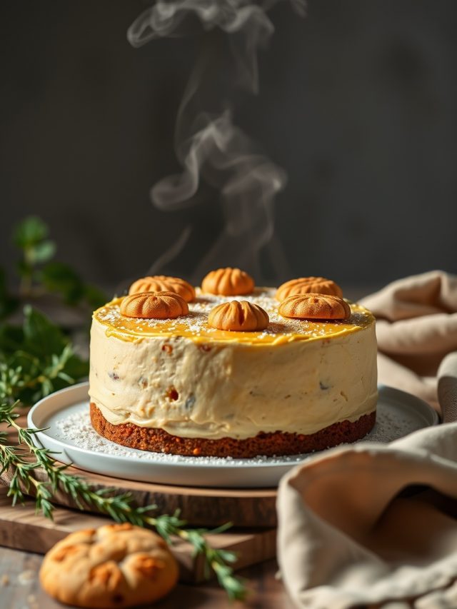 Bolo de Baunilha com Cookies