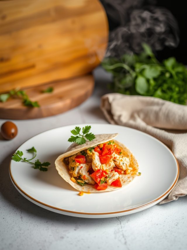 Wrap de Salpicão de Frango