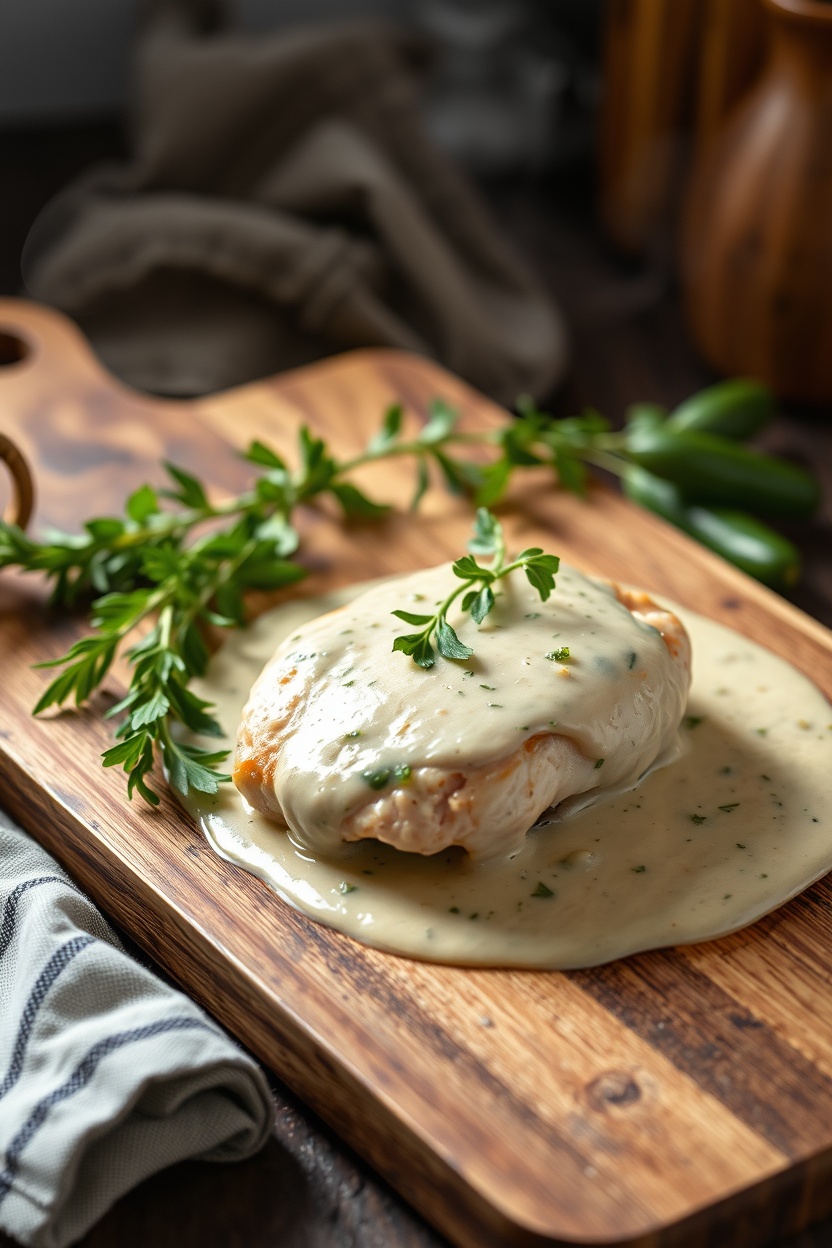 Filé de Frango ao Creme