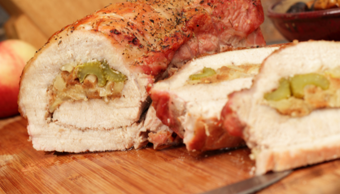 Frango Recheado com Cebola - Blog Alhocomalecrim
