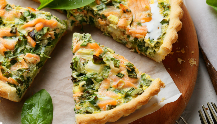 Quiche de Frango com Espinafre - Blog Alhocomalecrim