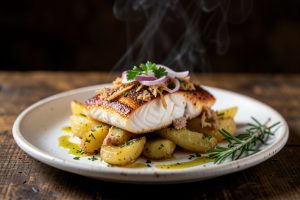 Bacalhau ao Forno com Batatas - Blog Alhocomalecrim.com