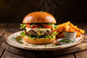 Burger de Carne Seca - Blog Alhocomalecrim.com