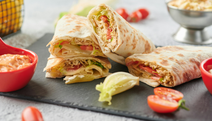 Wrap de Frango Desfiado - Blog Alhocomalecrim.com