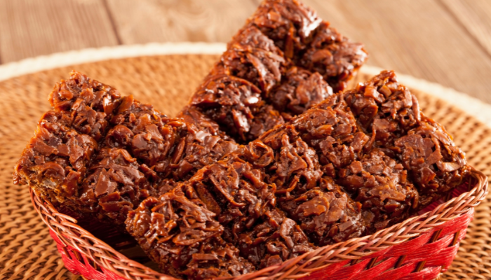 Cocada de Forno Dourada - Blog Alhocomalecrim.com