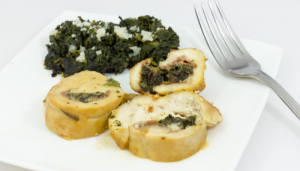 Frango Recheado com Queijo Gorgonzola - Blog Alhocomalecrim.com
