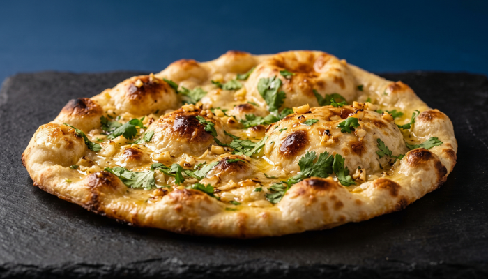 Pizza de Pão de Alho com Manjericão - Blog Alhocomalecrim.com