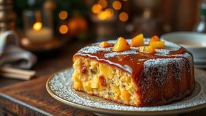 Bolo de Frutas Tropicais ao Rum - Blog Alhocomalecrim.com