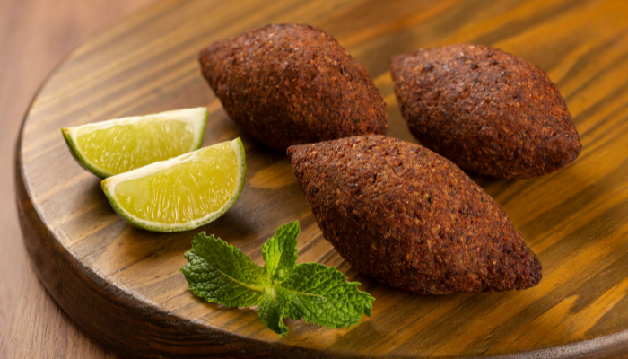 Kibe de Carne com Hortelã - Blog Alhocomalecrim.com