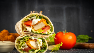 Wrap de Frango ao Curry de Coco - Blog Alhocomalecrim.com