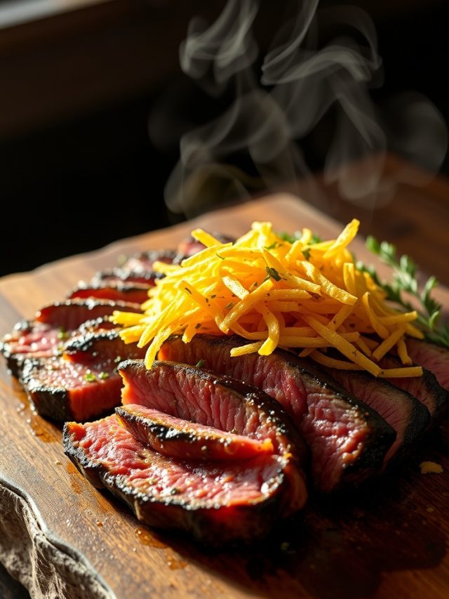 Picanha com Farofa Crocante