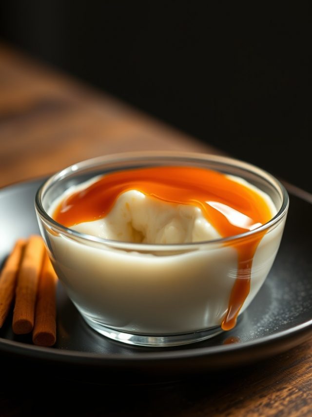 Pudim de Tapioca Glacê