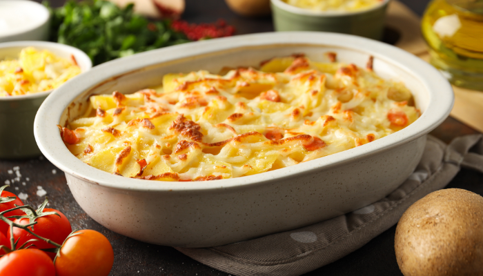 Torta de Batata com Queijo - Blog Alhocomalecrim.com