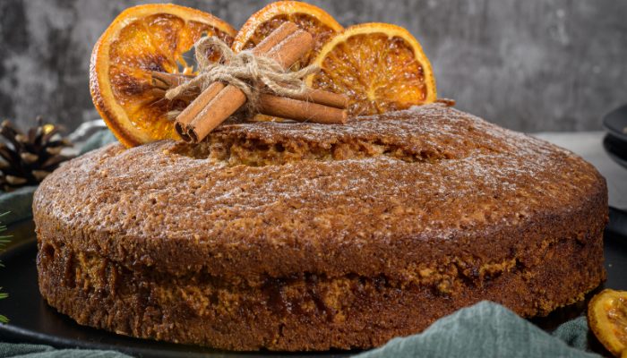 Bolo de Laranja com Canela - Blog Alhocomalecrim.com