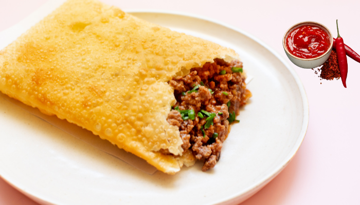 Pastel de Carne com Molho de Pimenta - Blog Alhocomalecrim.com