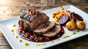 Pernil de Cordeiro ao Molho de Romã - Blog Alhocomalecrim.com