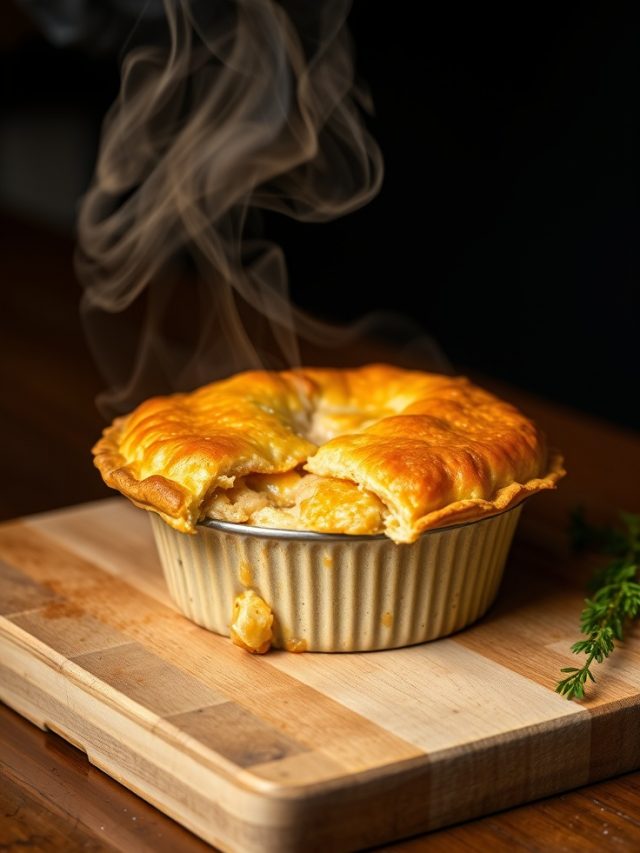 Torta de Frango Caseira